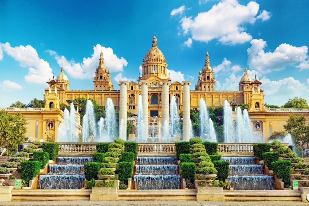National,Museum,In,Barcelona,placa,De,Espanya,spain.