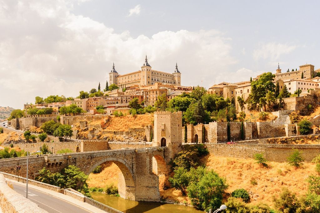 Paniramic,View,Of,Toledo,,Spain,,Unesco,World,Heritage