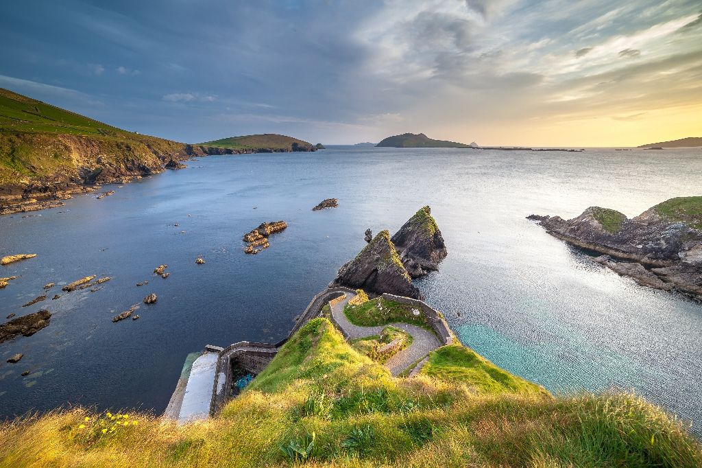 Dunquin,Pier,On,The,West,Coast,Of,Kerry,In,The