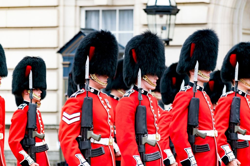 Guards,At,Buckingham,Palace