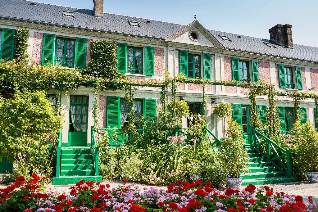 The,Clos,Normand,House,Of,Claude,Monet,Garden,Famous,French