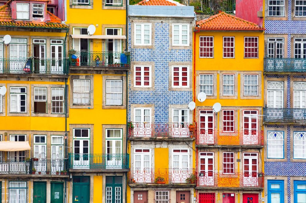 Ribeira,,The,Old,Town,Of,Porto,,Portugal