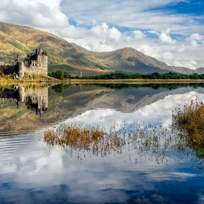 The,Ruins,Of,Kilchurn,Castle,Are,On,Loch,Awe,,The
