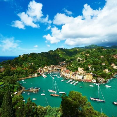 Portofino,Village,On,Ligurian,Coast,In,Italy