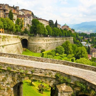 View,Of,Ancient,Italian,Town,Bergamo