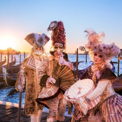 Famous,Carnival,In,Venice,,Italy